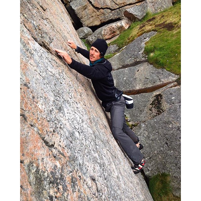 No rope day out in the boulder field. Mike D is rocking the moustache like a boss.