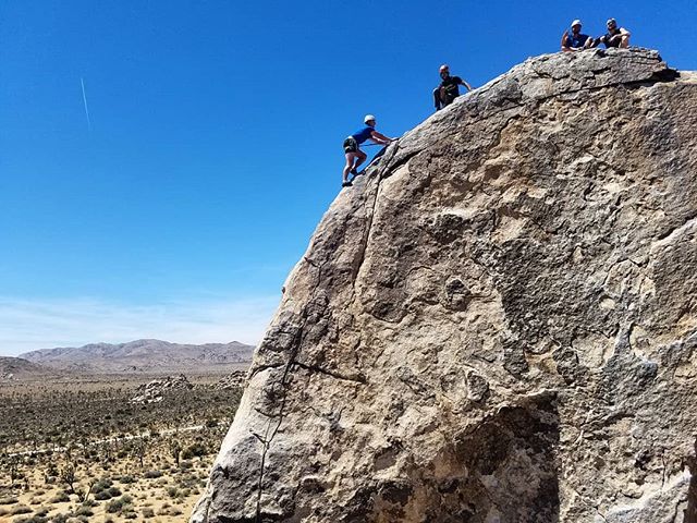 Good times in Joshua Tree on one of our last trips for the season. We had 3 German college students having the time of their life's on our two day camping excursion in the High Desert. Does not 1st more classic than this... last one up headstone